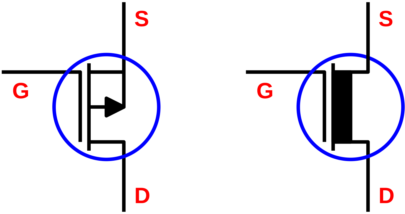 PMOS depletion type