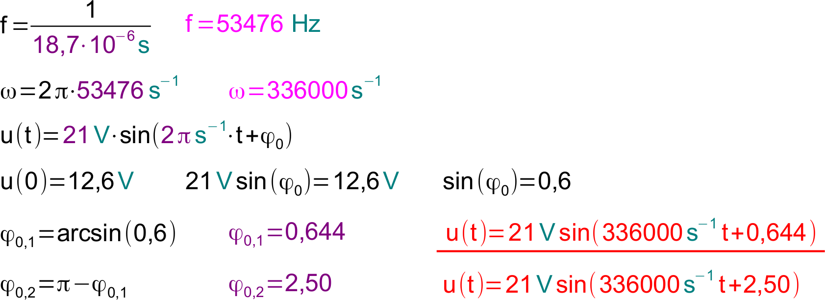 Formeln