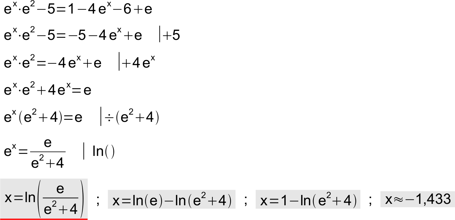 Lösung Aufgabe i.3 g