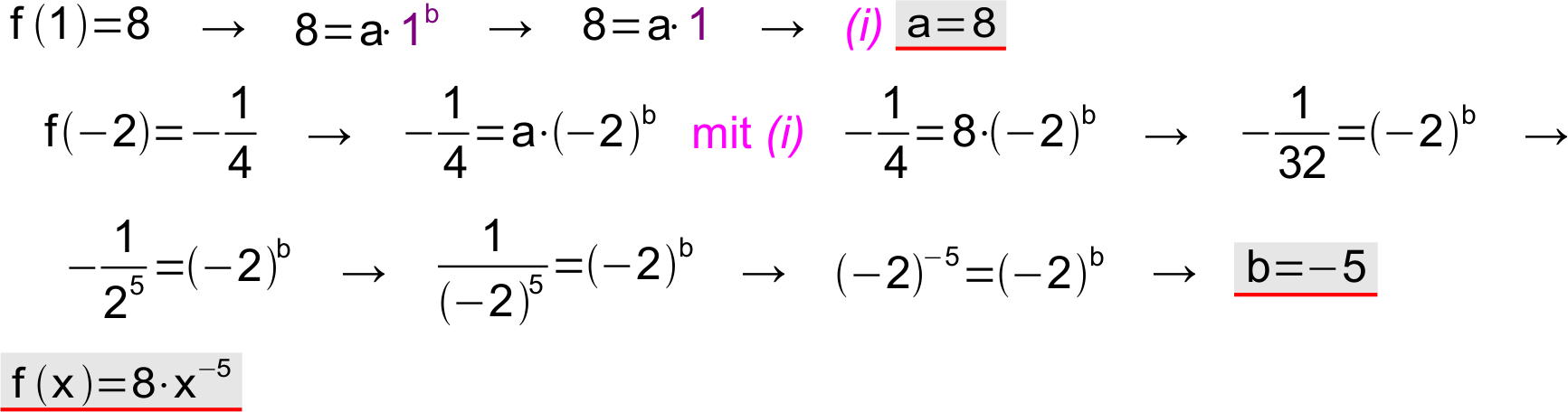 a